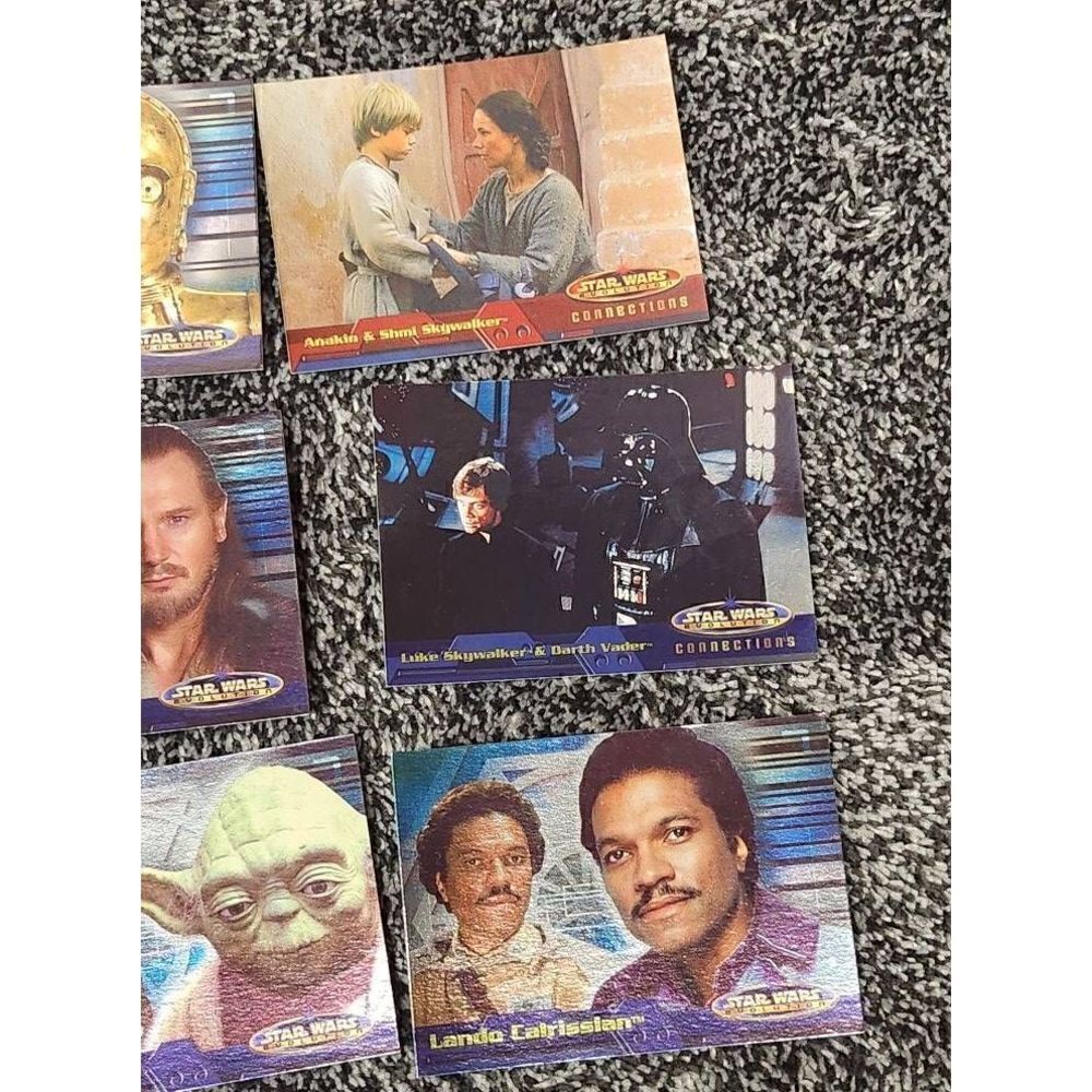2001 Topps Star Wars: Evolution Trading Cards QTY:10 - Picture 2 of 9